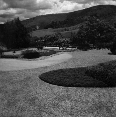 Residência de Carlos Somlo, projeto paisagístico de Burle Marx