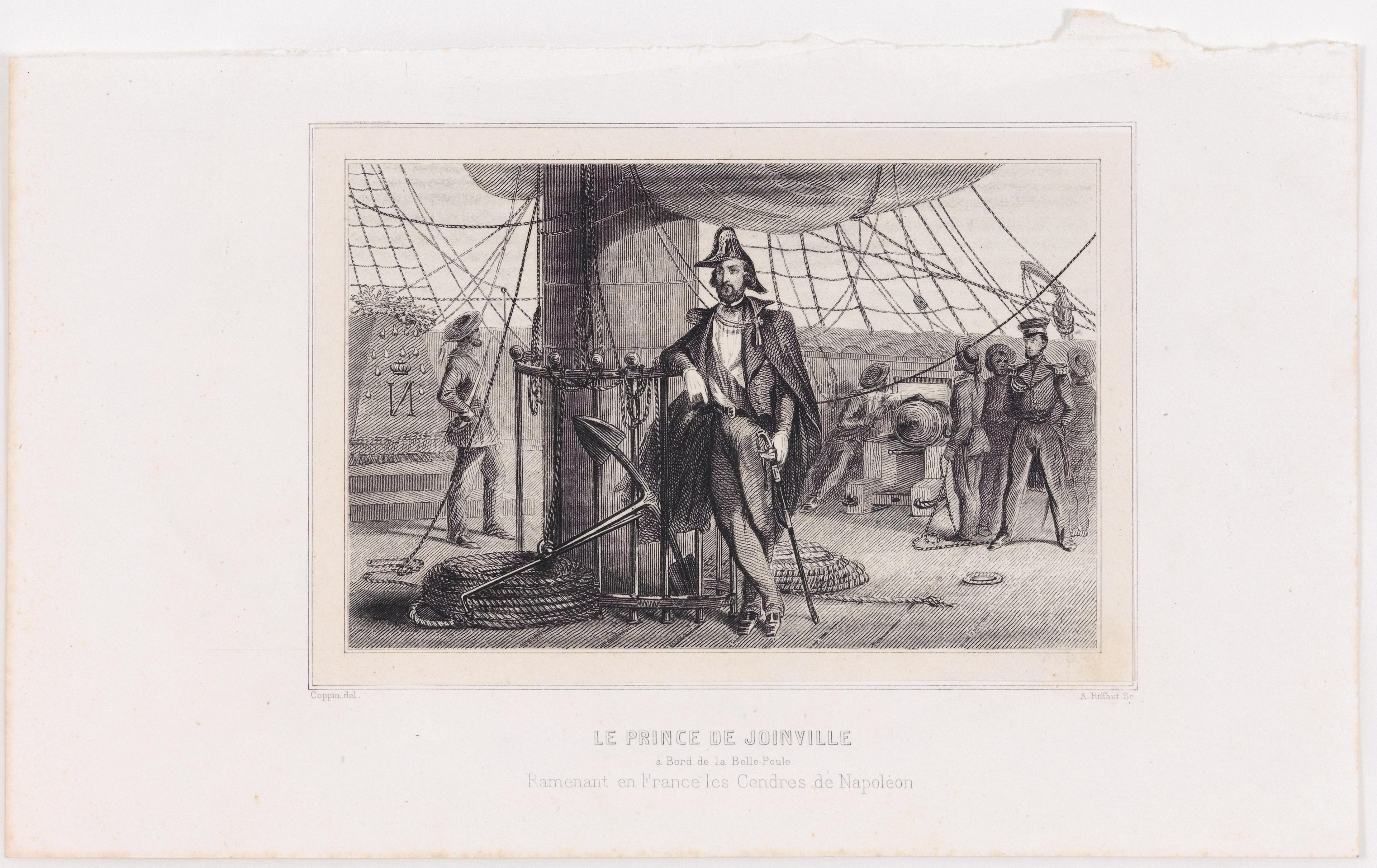 Le Prince de Joinville à Bord de la Belle-Poule Ramenant en France les Cendres de Napoléon