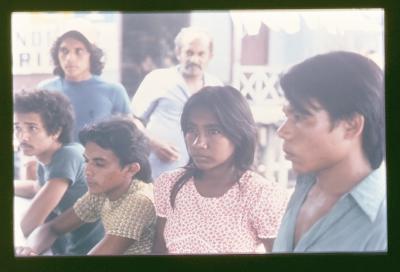 Filmagens de "Iracema: uma transa amazônica", com direção de Jorge Bodanzky e Orlando Senna