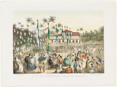 Hospital Portuguez, no dia do seo anniversario