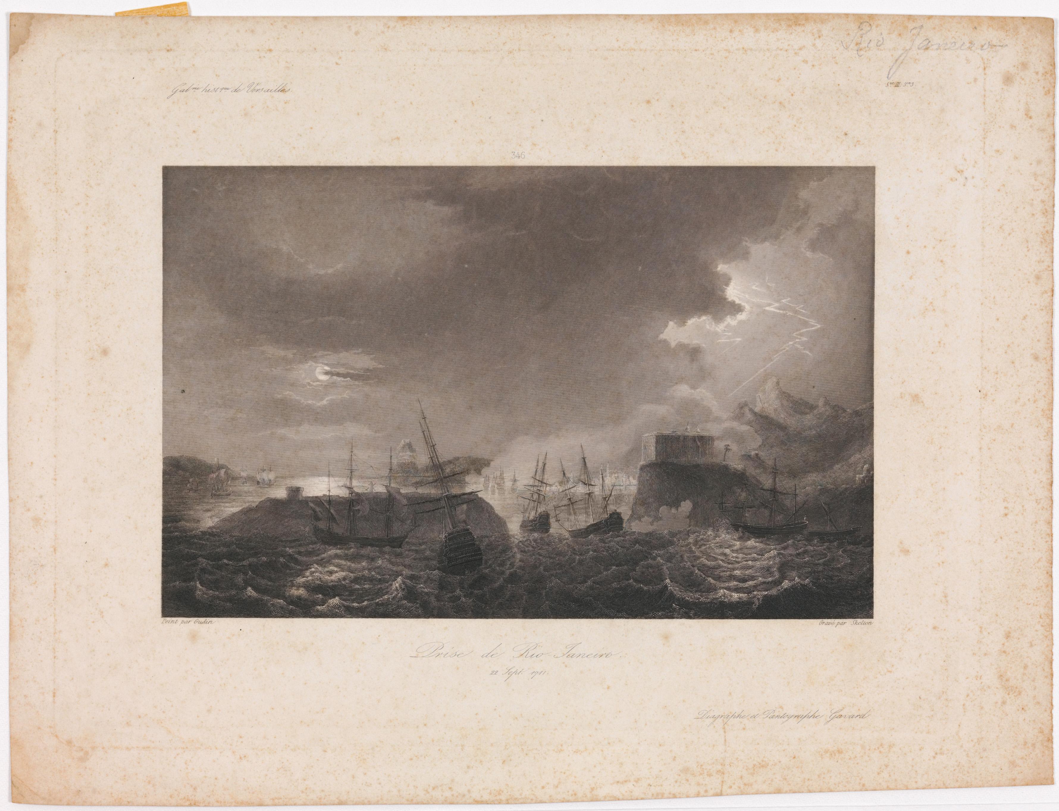 Prise de Rio-Janeiro. 22 Sept. 1711