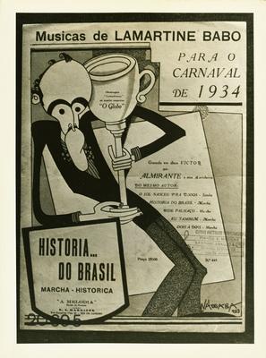 Lamartine Babo (caricatura - capa de partitura)