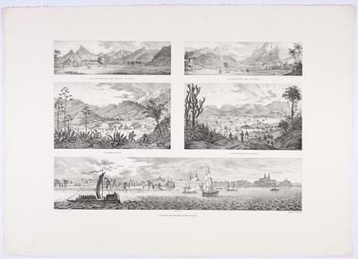 (No Corcovado, no Rio de Janeiro. Na Serra dos Órgãos. Córrego Seco. Paisagem no Piauí. Santa Maria de Belém do Grão Pará)