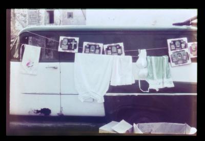 Testes e ensaios para o filme O Profeta da Fome