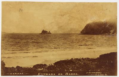 Revolta da armada - Entrada da Barra da Baía de Guanabara vista de Icaraí