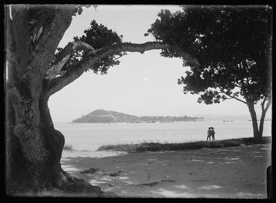 Ilha de Brocoió, tomada a partir da praia Comprida