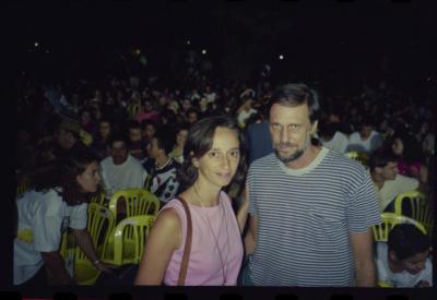 Laís Bodanzky e Jorge Bodanzky na 4ª Mostra de Cinema de Tiradentes