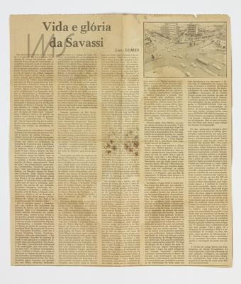 Vida e glória da Savassi