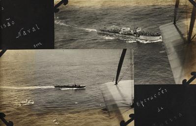 Regresso da Divisão Naval após operações de guerra