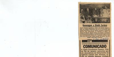 Homenagem a Elizeth Cardoso