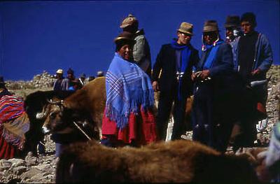 Série Bolívia - População local