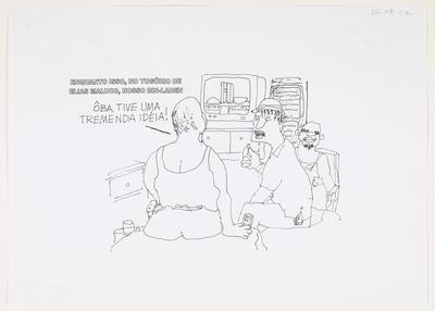 Enquanto isso, no tugúrio de Elias Maluco, nosso Bin-Laden