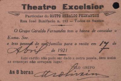 Convite para récita