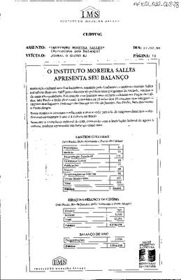 O Instituto Moreira Salles apresenta seu Balanço