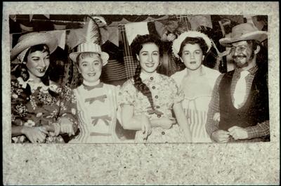 Inezita Barroso, Isaurinha Garcia, Cidália Meireles, Marília Moreira e Eduardo Moreira (reprodução)