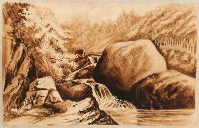 [Paisagem brasileira com cachoeira]