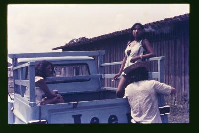 Filmagens de "Iracema: uma transa amazônica", com direção de Jorge Bodanzky e Orlando Senna