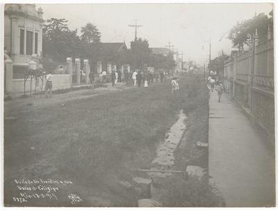 Visita do Dr. Frontin a rua Barão de Cotegipe