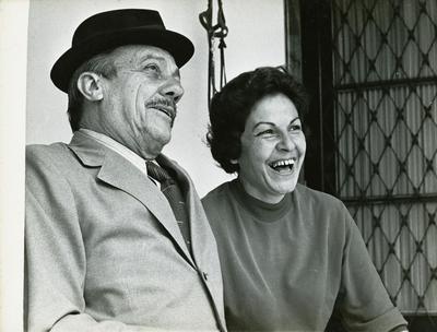 Adoniran Barbosa e Mathilde de Lutiis