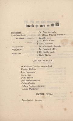 Relatório da Sociedade Brasileira de Autores Teatrais