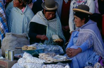 Série Bolívia - Comércio de rua