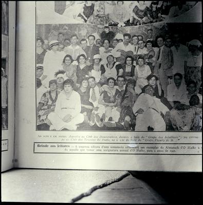 Sinhô e Grupo dos Infalíveis (reprodução de periódico)