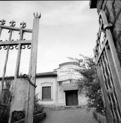 Entrada do asilo São Vicente de Paulo