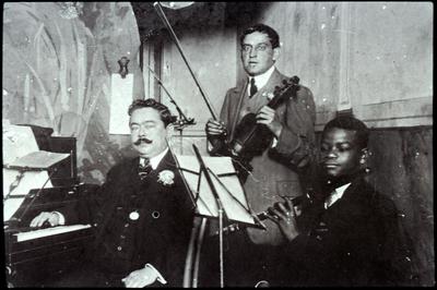 Pádua Carvalho, Otaviano e Pixinguinha (reprodução)