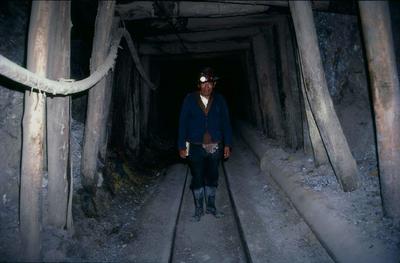 Série Bolívia - Mina de estanho Siglo XX