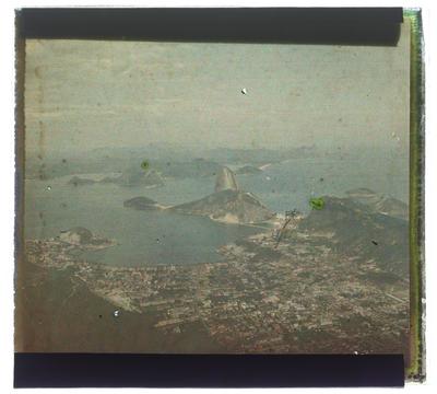 Enseada e bairro de Botafogo vistos do Morro do Corcovado