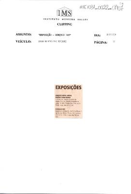 Exposições: Gonçalo Ivo