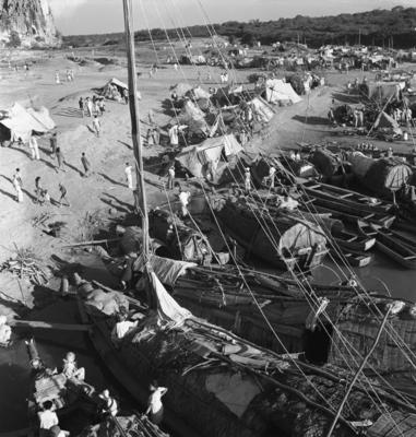 Acampamento de romeiros