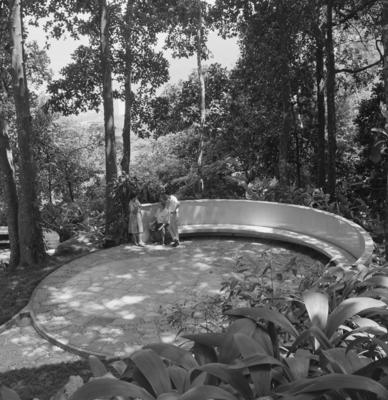 Residência de Homero de Souza e Silva, projeto do arquiteto Carlos Leão com projeto paisagístico de Burle Marx