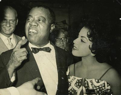 Louis Armstrong e Ângela Maria