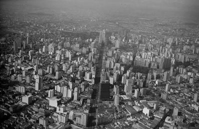 Vista aérea da cidade