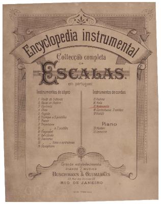 Enciclopédia instrumental - Coleção completa de escalas - Cello