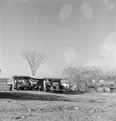 Acampamento de romeiros