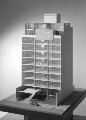Maquete de edifício.
