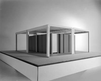 Maquete de banheiro do arquiteto Abrahão Sanovicz