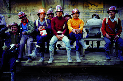 Série Bolívia - Mina de estanho Siglo XX