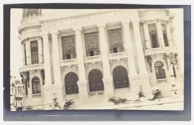 Fachada do Theatro Municipal