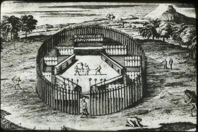 Aldeia de índios (desenho)