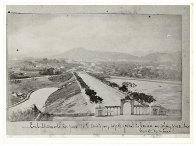 Entrada do Palácio de São Cristóvão, atual Museu Nacional