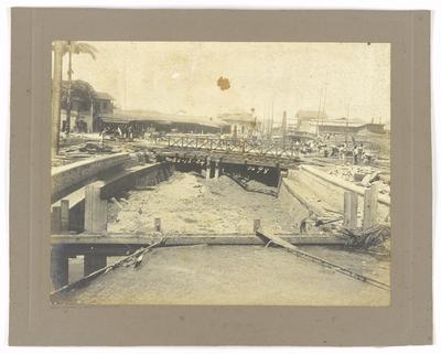 Obras do Canal do Mangue