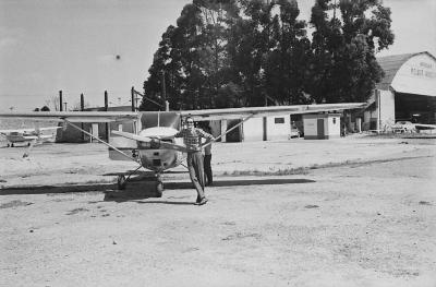 Jorge Bodanzky antes de sobrevoo em São Paulo