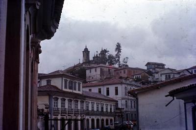 Vista da cidade para a Igreja do Carmo