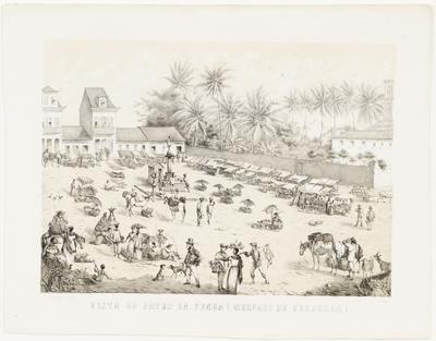 Vista do Pateo da Penha (Mercado de Verduras)