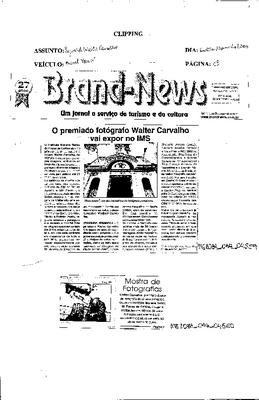 Mostra de Fotografias;O premiado fotógrafo Walter Carvalho vai expor no IMS