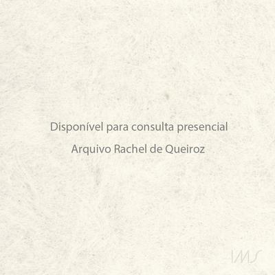 Agricultura II;-;-;Os cinco sentidos;-;Boas festas, bom Natal;Tradição brasileira;Hitler;-;O mais cruel dos males;-;-;O mundo dentro de casa;-;-;Turistas;Cabeça-Rosilha;-;-;Recado do Ceará;-;-;Carta aberta ao ministro da Previdência;La fama y la realidad;-;-;-;Ver São Paulo a vôo de pássaro;Desvio de vocação;-;-;Para onde vais?;Academia Brasileira de Letras;-;Feminismo;-;-;A fila do óleo;-;-;-;-;-;Cremilda y el fantasma (IV);-;-;-;Nelson, David;-;Porte de arma;[Festas];-;Santa Maria Egipcíaca;História;-;-;De mãe é universal;-;Masculino e feminino;-;-;-;Depois das chuvas;-;-;-;-;Eu só comparo estas pesquisas eleitorais;-;-;-;Riqueza e desencanto;No oitão branco;-;-;Nunca vi tanto santo junto!;-;-;A vida e os outros;-;Enterro dos ossos;-;-;Agricultura;-;Futurando;-;O governo e o nosso vale de lágrimas;-;Saudades do almirante;A cultura, o poder e o teatro;-;-;O homem e suas obras;-;Genealogia da família Queiroz;Fichas bibliográficas;A vida de D. Pedro I;Bibi faz rir e chorar e faz chorar;Cavalo de Troia;Dezembro, 1947;Fim do espetáculo;Literatura infantil;Nacionalização do Vale do Itajaí;O anão gigante;O livro estrangeiro;O viajante;Profissão de mulher;-;-;-;-;-;-;-;-;-;-;-;-;-;-;-;-;-;-;-;-;-;-;-;-;-;-;-;-;-;-;-;-;-;-;-;-;-;-;-;-;-;-;Vestibular, vestibular;A imponderável aflição de estar vivo;A quem pedir socorro?;Cantiguinha de sufoco;Cidade;Já chega de más notícias;Los cincuenta;O caso dos nomes de batismo;O doce carioca;O susto da primeira vez;Promessa de eleição;SOS, Ibama! Socorro, Ecologia!;Pesquisa de linguagem de armas e objetos para construção de Memorial de Maria Moura;Ano Novo