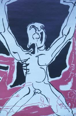 Reprodução de cartaz feito por artistas chilenos